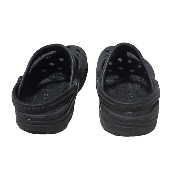 Crocs Candace Clogs Black Kids 10 11 Sandals Shoes Slip On Beach - Picture 7 of 9